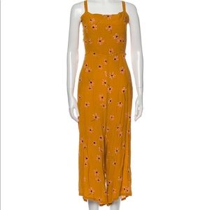 Faithfull The Brand Square Neckline Jumpsuit. Size US 2.